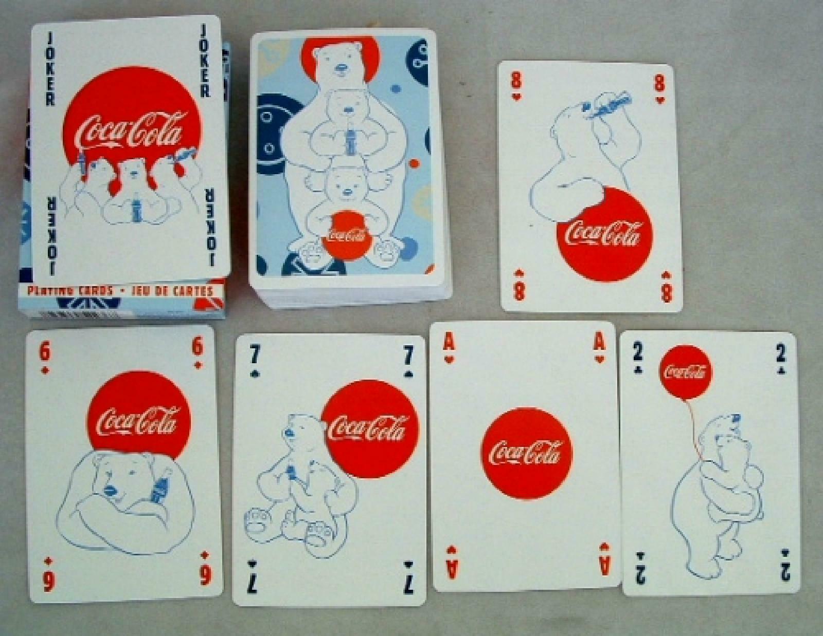 Coca-cola Polar Bear Playing Cards