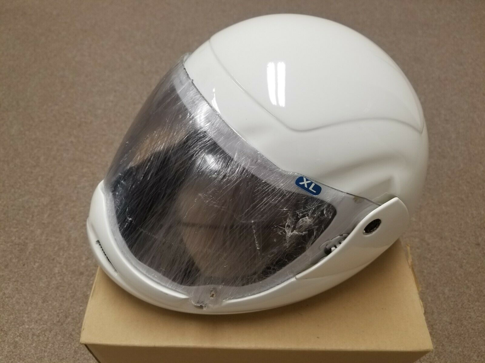 Paratec Freezr For Skydiving Full Face Helmet White Xl 2